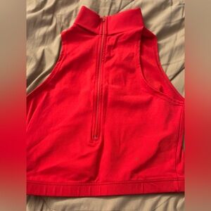 Hot Red Capezio Workout Top - Size M